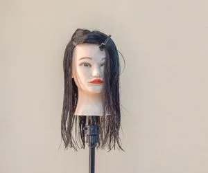 cabeza maniqui peluqueria